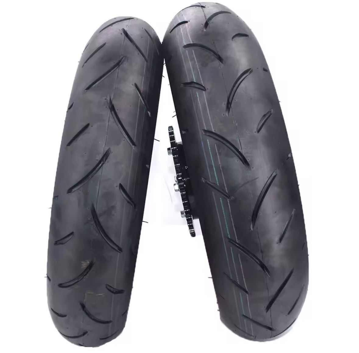 SUPERMOTO WHEEL SET for Tuttio Soleil 01 and Yozma In 10(RIMS+TYRES INCLUDED)