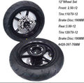 SUPERMOTO WHEEL SET for Tuttio Soleil 01 and Yozma In 10(RIMS+TYRES INCLUDED)